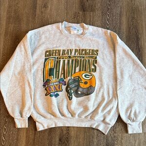 Green Bay Packers Super Bowl XXXI Champion Crewneck Sweater